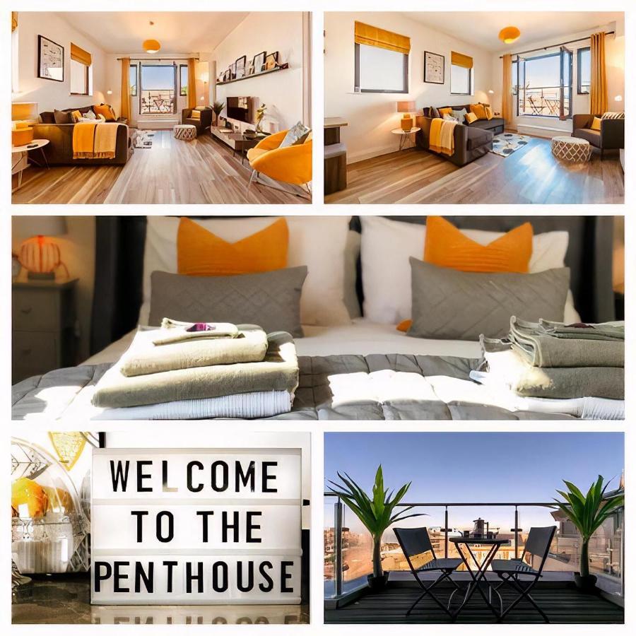 Apartamento The Penthouse Margate, Balconies, Sea View, Gated Parking, Air Con! Exterior foto